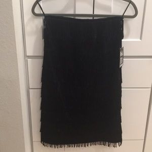 Express flapper fringe dress